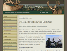 Tablet Screenshot of cottonwoodmt.com